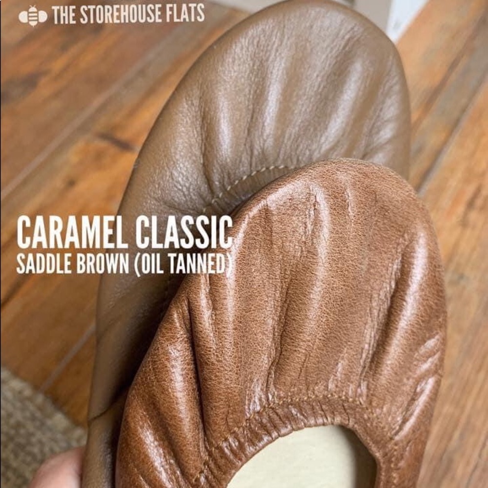 The Storehouse Flats Oil Tanned Saddle Brown